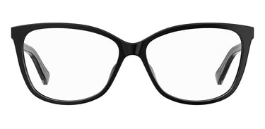 Premium Women Moschino Love Model Eyeglasses: MOL546 - Black- SpecSMART Eye Clinic (Front View)